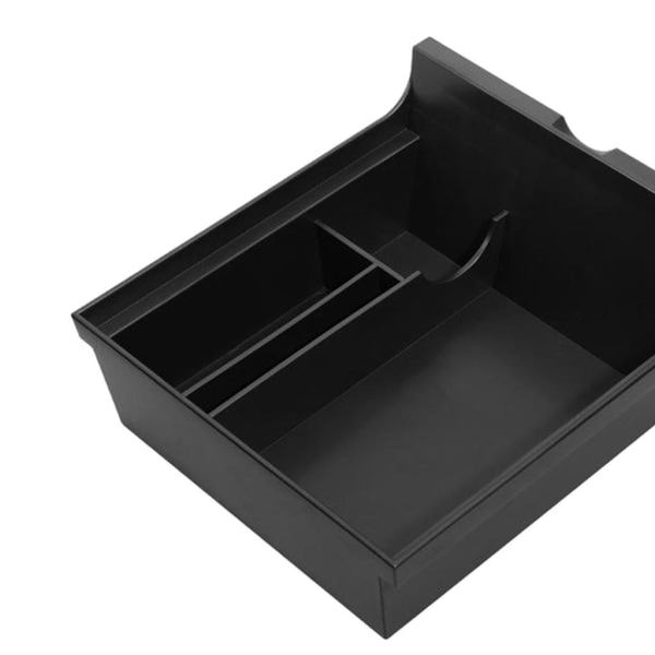 1/2 Car Center Console Organizer Bricklåda Hållare för Tesla Model ABS 18X16.7X8.7cm 1Set