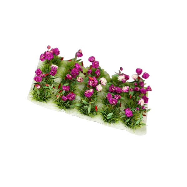 1/2/3/5 DIY Flower Cluster Model Railroad Architecture För Violet 1 Pc