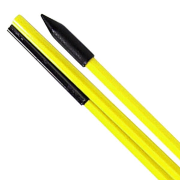 1/2 2Pack För Golf Alignment Rods För Golf Swing Trainer Yellow 1 Pc