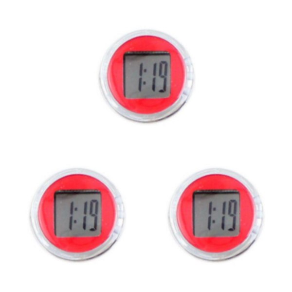 1/2/3/5 Vattentät Digital Display Clock Watch - Snygg och red 3PCS