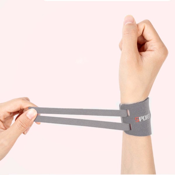 1/2/3/5 Bärbar mjuk Tfcc handledsbygel för fitness och träning Grey S Left 1 Pc