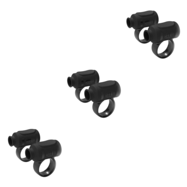 1/2/3 Drum Stick Control Clip Auxiliary Hand Grip Loop för Black 3PCS