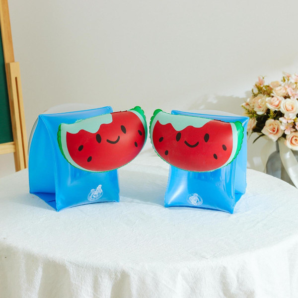 1/2/3/5 2x uppblåsbara armband för barn simärmar flyter Watermelon 15x15x1cm 1Set