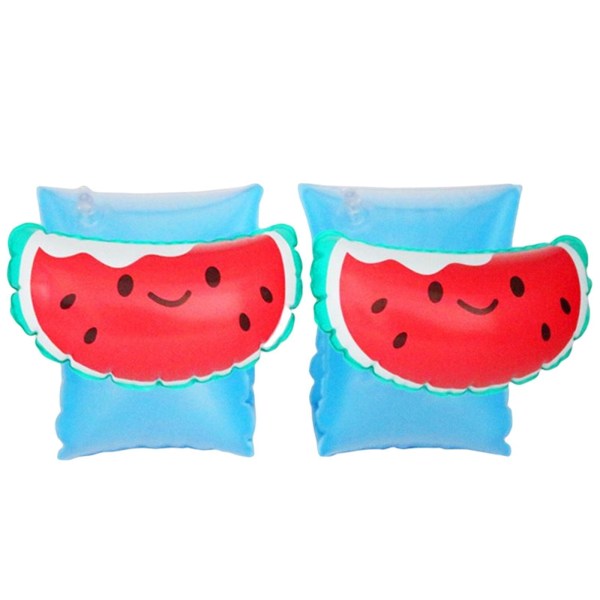 1/2/3/5 2x uppblåsbara armband för barn simärmar flyter Watermelon 15x15x1cm 1Set