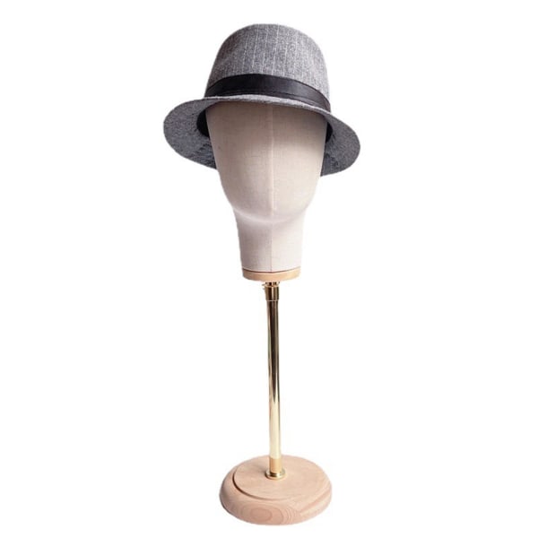 Hatt Display Stativ Mannequin Head modell för hemmabruk Torkning kvinnor