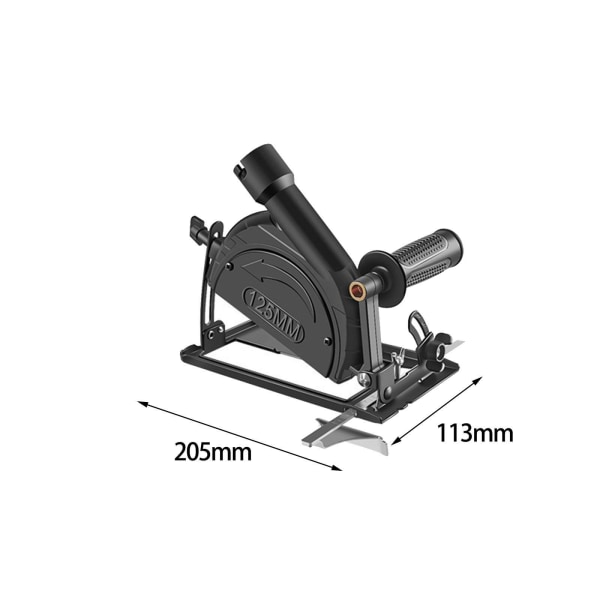 1/3 vinkelslipstativ Positionering 45° Justerbar för 100-125 mm Eight Generation 1Set