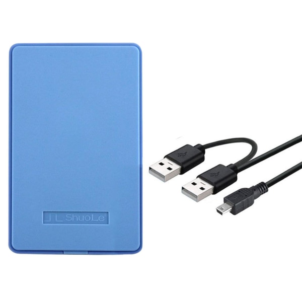 1/2/3/5 Portabelt hölje USB 2.0 för för bärbar dator Blue 12x7.6x1.3cm 1Set