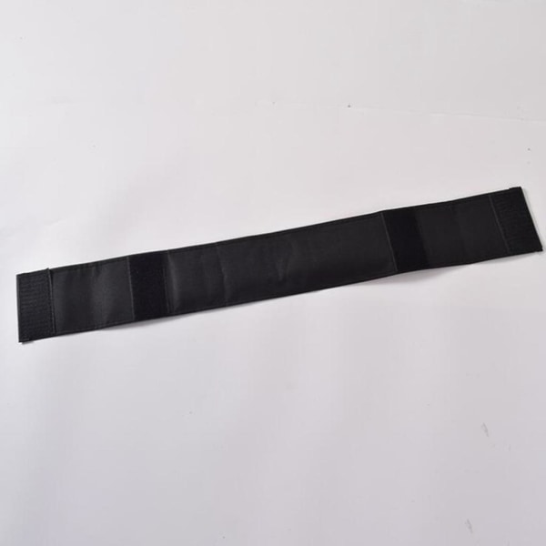 1/2/3/5 Justerbart Non- För Slip Rullstolsfotstödsbälte för Black L 47x10CM 1 Pc