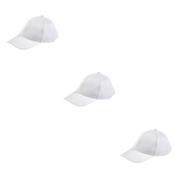 1/3 LED-fiberoptisk hatt Partyhatt Hip Hop Glödande hatt för Disco 3PCS