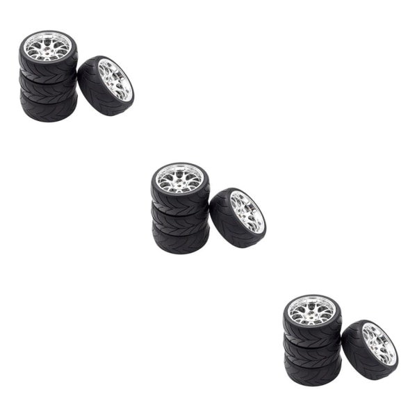 1/2/3 1/10 1/14 1/16 1/18 För Off Road RC däck för Wltoys Style 5 3PCS