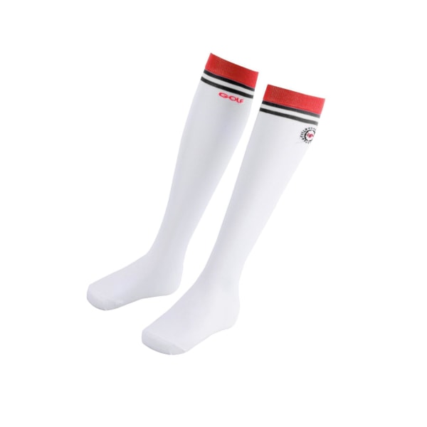 1/2/3/5 Women's För Golfstrumpor Oversockor Lår High Stripes Red 46-55cm 1Set