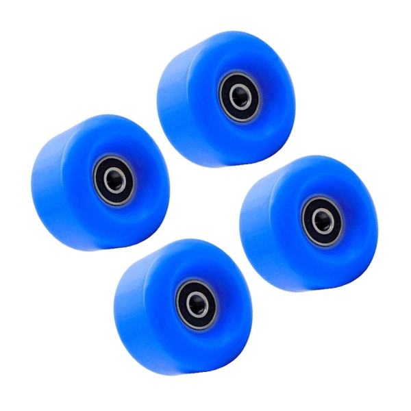 1/2/3 Inline Skate Wheel PU Slitstarka 58 mm 82A hjul Blue 58x58x32mm 1Set