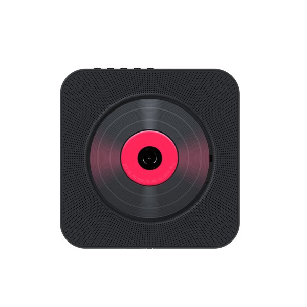 Väggmonterad Bluetooth CD-spelare Trådlös Hifi Pull Switch Black