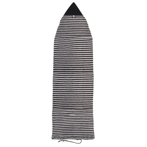 Stretch Surfboard Socks Cover Skyddsväska Surf Board Förvaring black white brown 6.4ft