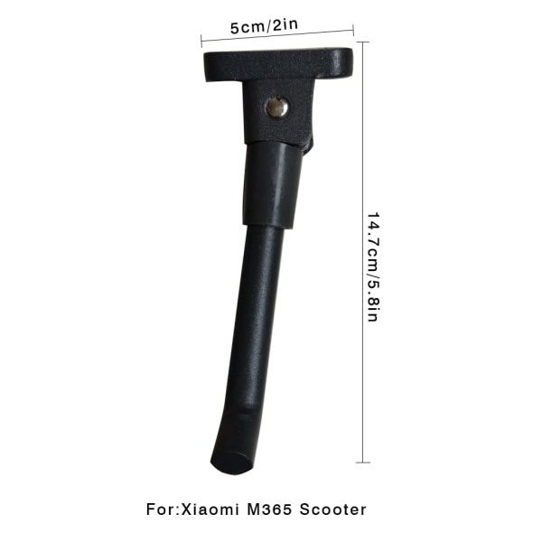 För för Xiaomi för Mijia M365 elektrisk skoter Kickstand fotstöd black