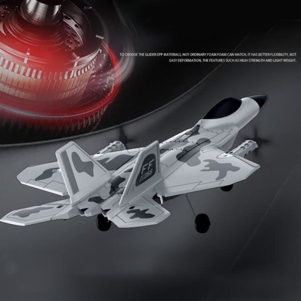 4G Foam RC Plane Flygplan Radio Segelflygplan Modell Högtflygande leksak för Grey