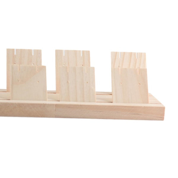 1/2/3 Örhänge Display Stativ Stor kapacitet för Retail Display Large 2 slot 22cm 1Set