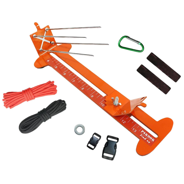 Paracord Armband För Jig Kit Armband Flätning Stickning Orange