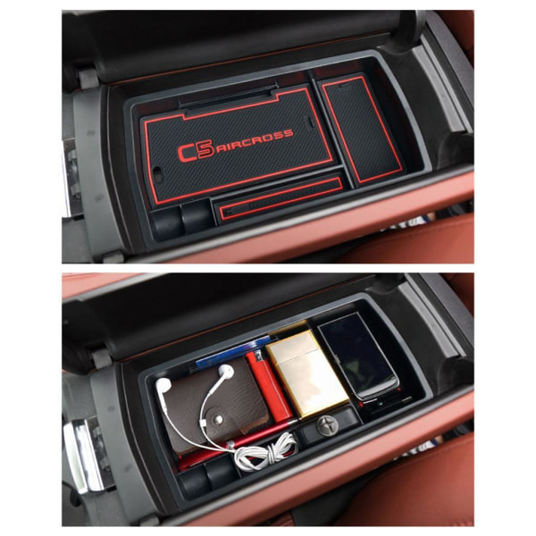 Car Central Armrest Box för Citroen C5 Aircross Professional