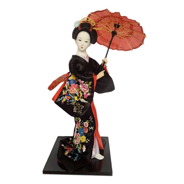 12 tums japansk Geisha Doll Samlarfigur för heminredning Type 3