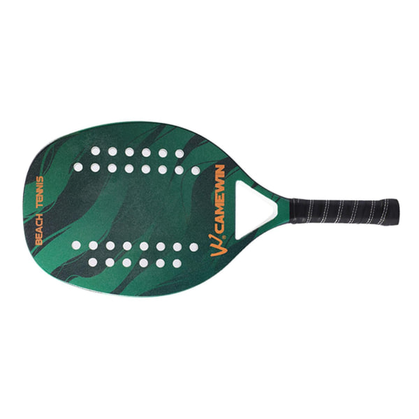 Beach Tennis Paddle Racket Utrustning för nybörjare med Ball Bag green 48x23.5cm