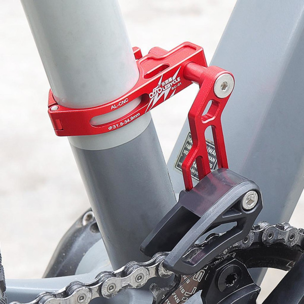 1/2/3 Universal Kedjeguide i aluminiumlegering för MTB-cykel Universal red 1 Pc