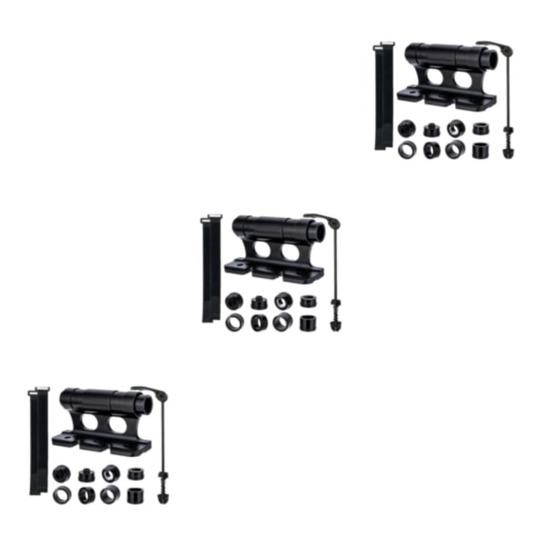 1/2/3 legering Ny design och takräckesfäste för enkel cykel black 3Set