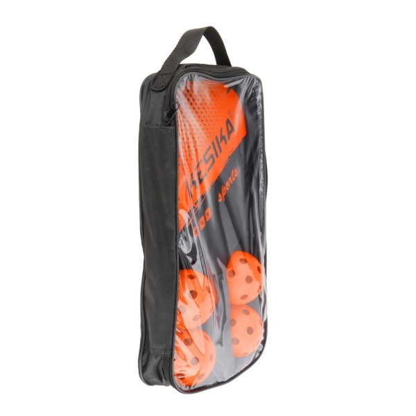 Pickleball-paddlar med komfortgrepp och väska Orange