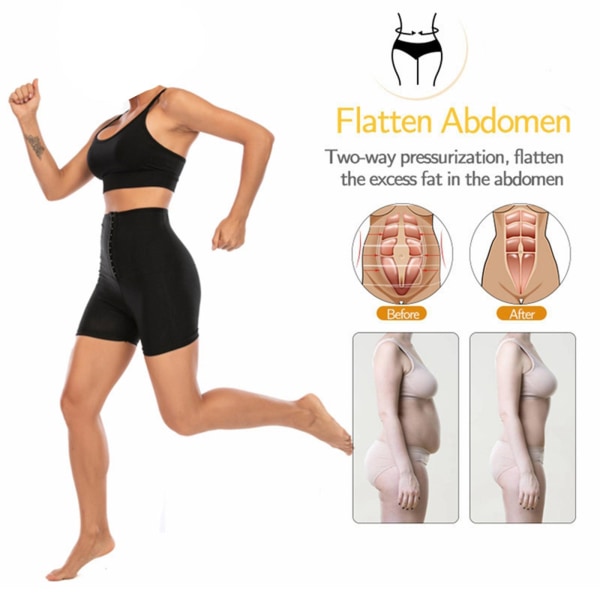 1/2/3 Womens Sweat Sauna Body För Shaper Shorts för Gym L/XL 38-41cm 1 Pc
