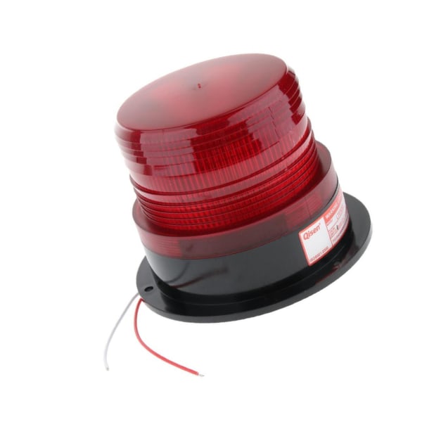 24V nödlysdiod blinkande stroboskopsignal Varningslampa Red 24V