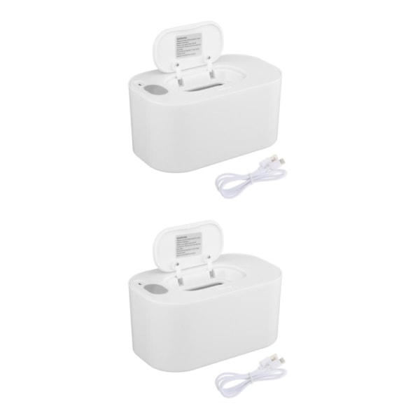 1/2/3 Resevänlig våtvärmare med rymlig kapacitet för White Mechanical 2PCS