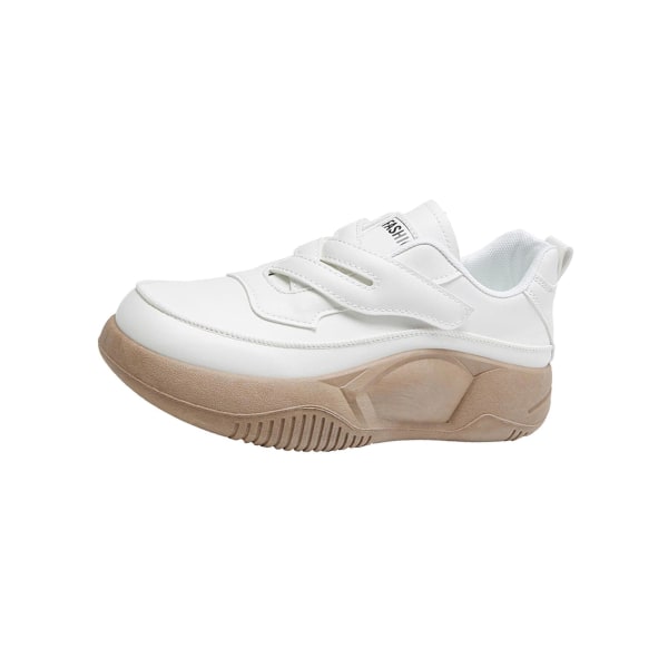Sneakers Sportskor Andningsbara kvinnors casual för jogging White Size 35