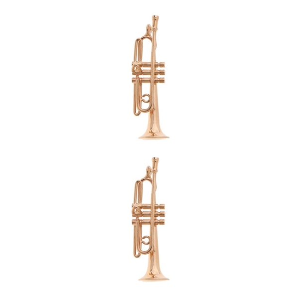 1/2/3 Miniatyr dekorativ musikinstrumentleksak Utsökt Type 5 2PCS