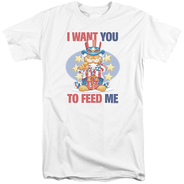 Feed Me Garfield T-shirt M