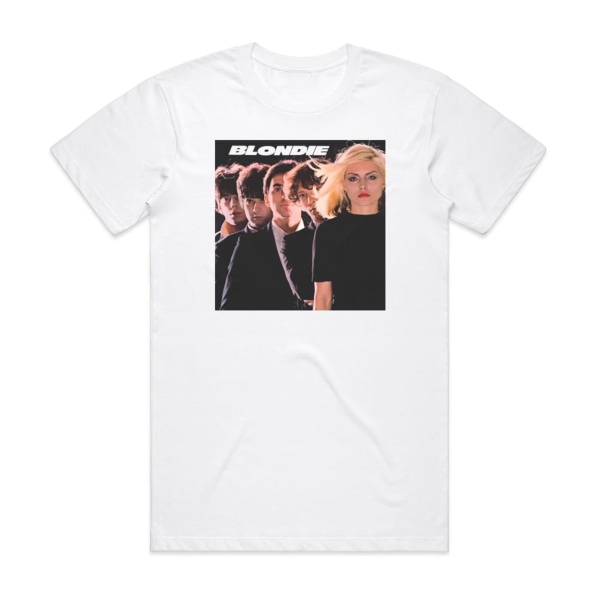Blondie Blondie Album Cover T-Shirt Vit L