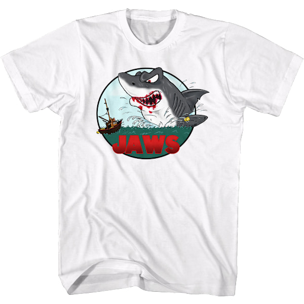 Illustreret Attack Jaws T-shirt M