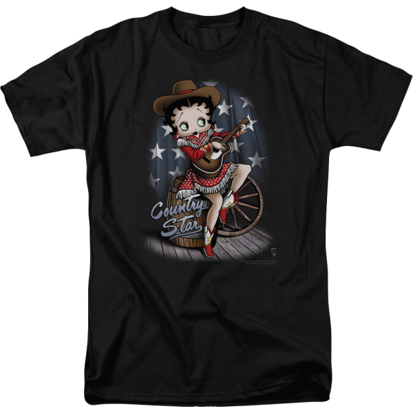 Country Star Betty Boop -paita M