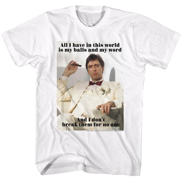 My Balls and My Word Scarface T-skjorte S