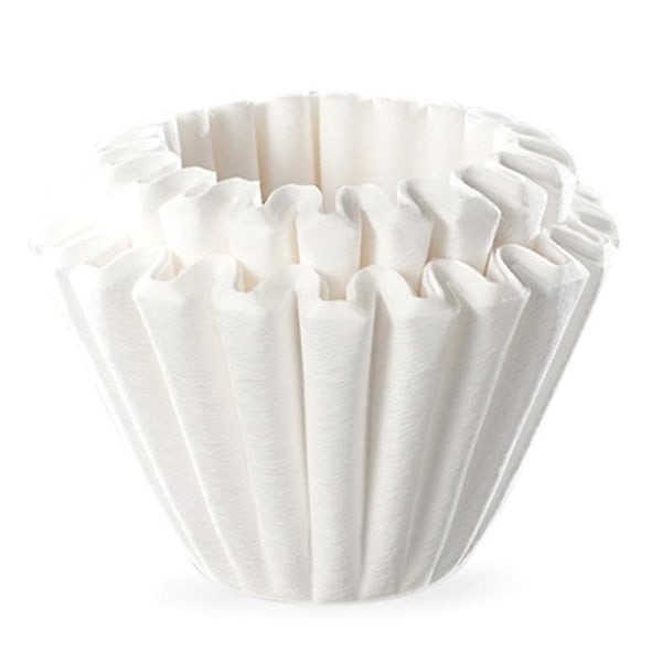 Kaffe Bølgefilterbolle Håndlaget Origami Filterkopp Kaffe Te Filterpapir For Espresso Kaffe D White