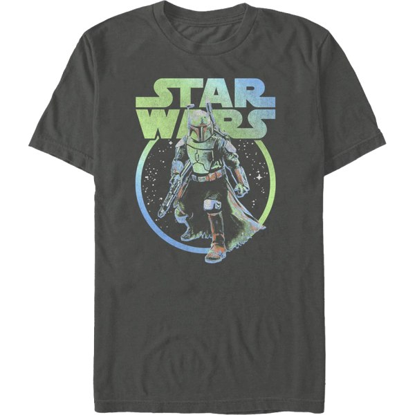 Boba Fett Bounty Hunter Pose Star Wars T-shirt S