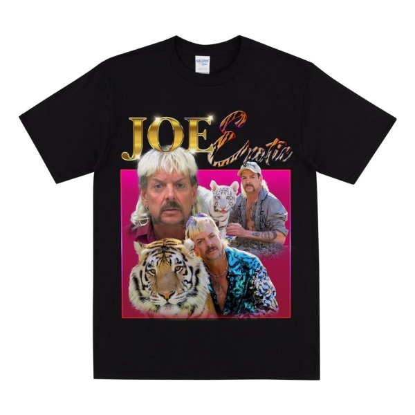 JOE EXOTIC Hyllest T-skjorte Black L