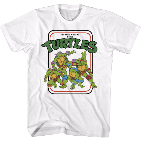 Hjältar i ett halvt skal Teenage Mutant Ninja Turtles T-shirt XXXL