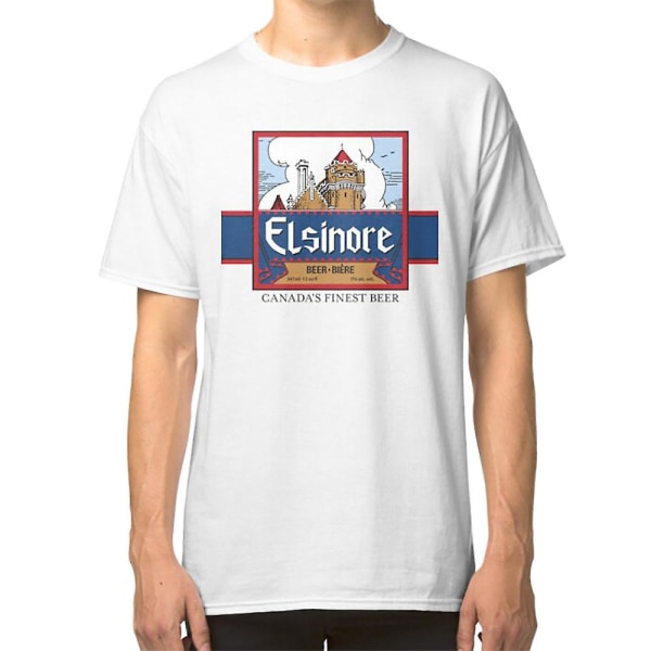 "Elsinore Beer" - som syns på "Strange Brew" T-shirt L