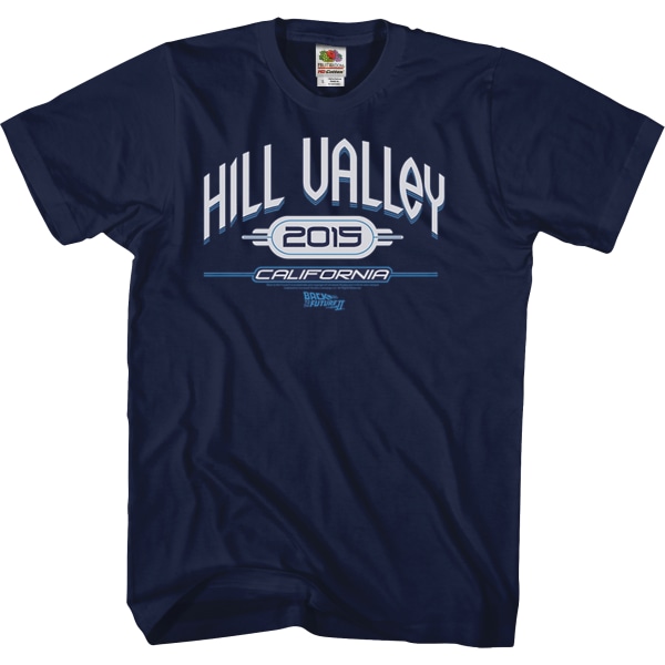 Hill Valley 2015 Tilbage Til Fremtiden T-shirt XXXL