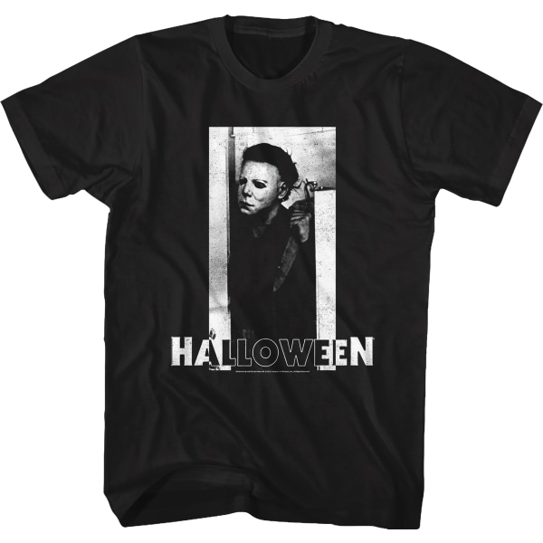 Michael Myers Hyökkäysasento Halloween T-paita M