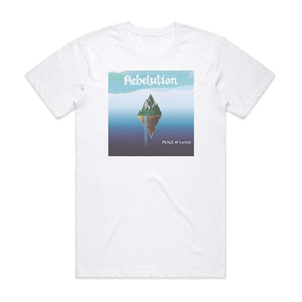 Rebelution Peace Of Mind Album Cover T-shirt Hvid M