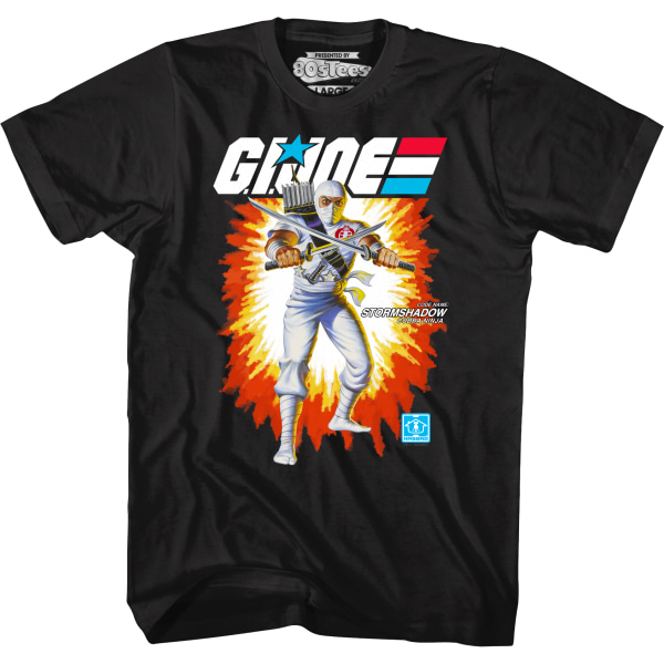 Box Art Storm Shadow GI Joe T-shirt M