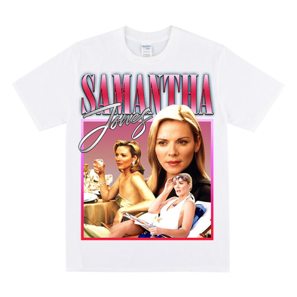 SAMANTHA JONES Skjorte For SATC-Fans White XL