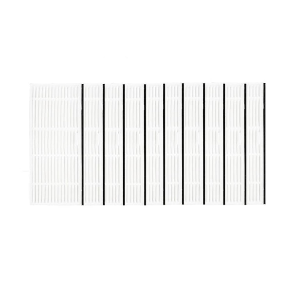 10 stk gjenbrukbare filtre for T10 for M8pro robotstøvsuger
