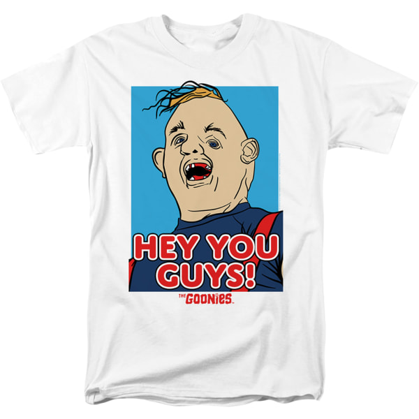 Hey You Guys Sloth Illustrasjon Goonies T-skjorte S